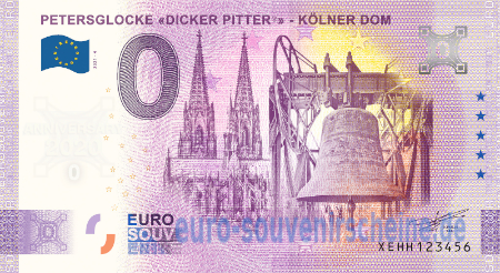 XEHH-2022-4 PETERSGLOCKE «DICKER PITTER®» - KÖLNER DOM 