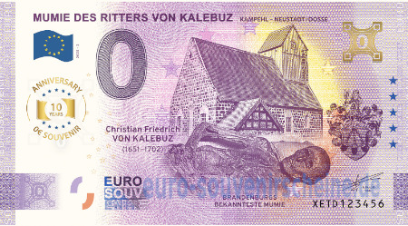 XETD-2025-2 MUMIE DES RITTERS VON KALEBUZ KAMPEHL - NEUSTADT/DOSSE