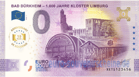 XETS-2025-1 BAD DÜRKHEIM - 1.000 JAHRE KLOSTER LIMBURG 