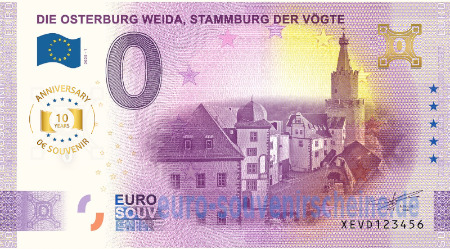 XEVD-2025-1 DIE OSTERBURG WEIDA, STAMMBURG DER VÖGTE 