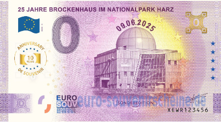 XEWR-2025-3 25 JAHRE BROCKENHAUS IM NATIONALPARK HARZ 