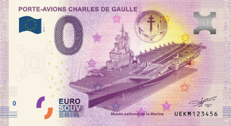 UEKM-2017-1 PORTE-AVIONS CHARLES DE GAULLE MUSEE NATIONALE DE LA MARINE