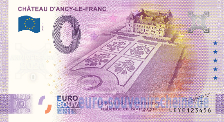 UEYE-2022-1 CHÂTEAU D’ANCY-LE-FRANC LE PALAIS DE LA RENAISSANCE ITALIENNE EN BOURGOGNE