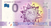 20 YEARS OF THE EURO